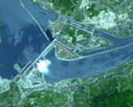Three gorges dam - NASA
