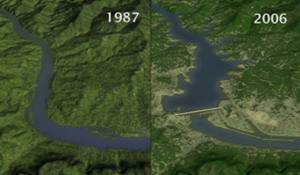 Tri klanca (Three Gorges dam).